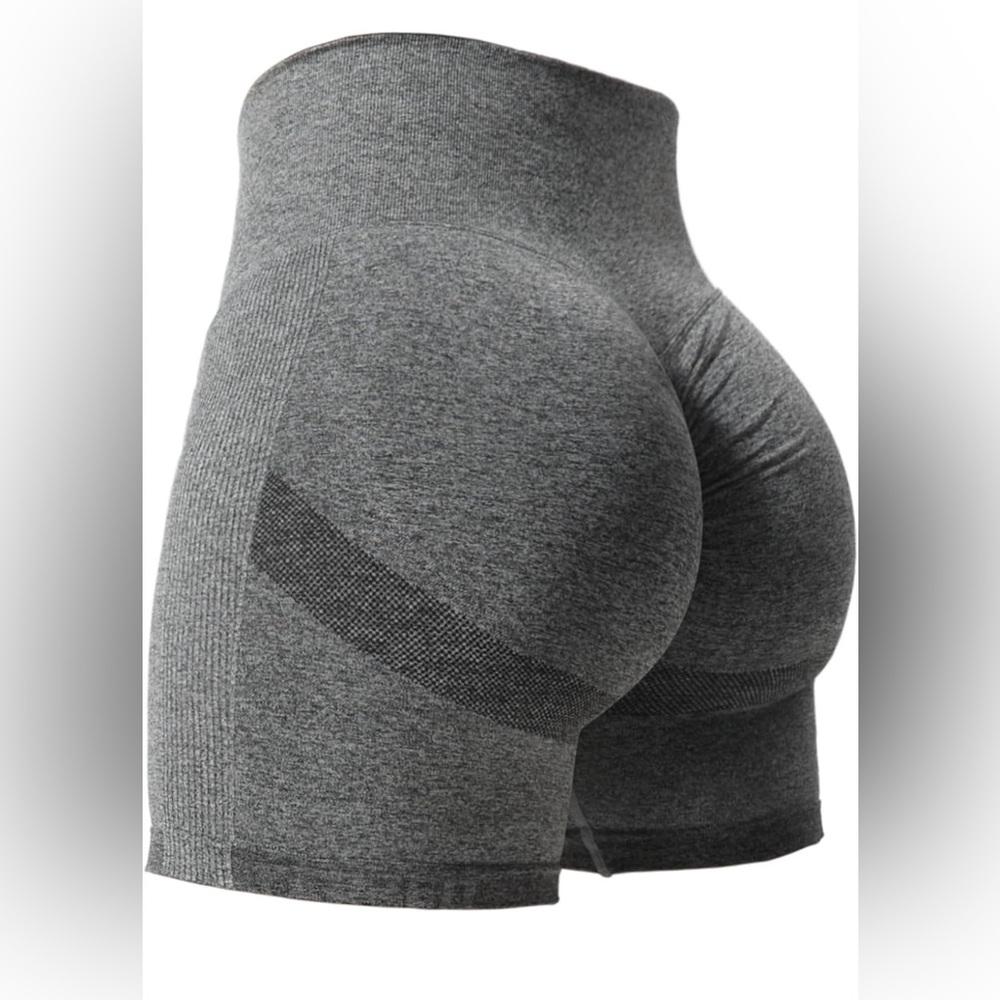 YEOREO Women High Waist Workout Shorts | Medium